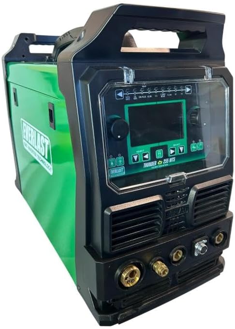 New Everlast THUNDER 255 275A MIG TIG Stick Multi-Process Welder, 240V DC, Professional Welding Machine for MIG, TIG, Stick Applications