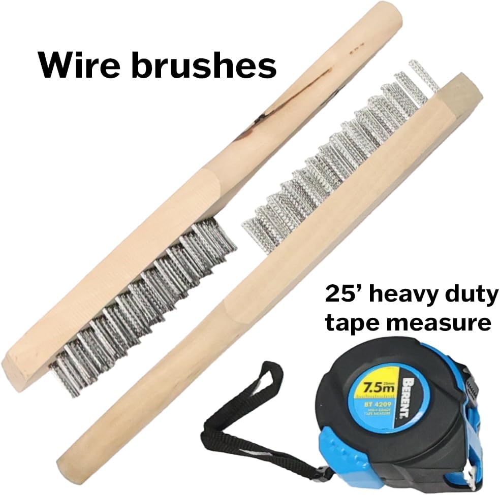 Welding School Kit, Essential PPE and Tools to Get You Started Welding, Comes with a Trueview 6700 Auto Darkening Helmet, Gamechanger Heavy D’S Gloves (Medium)