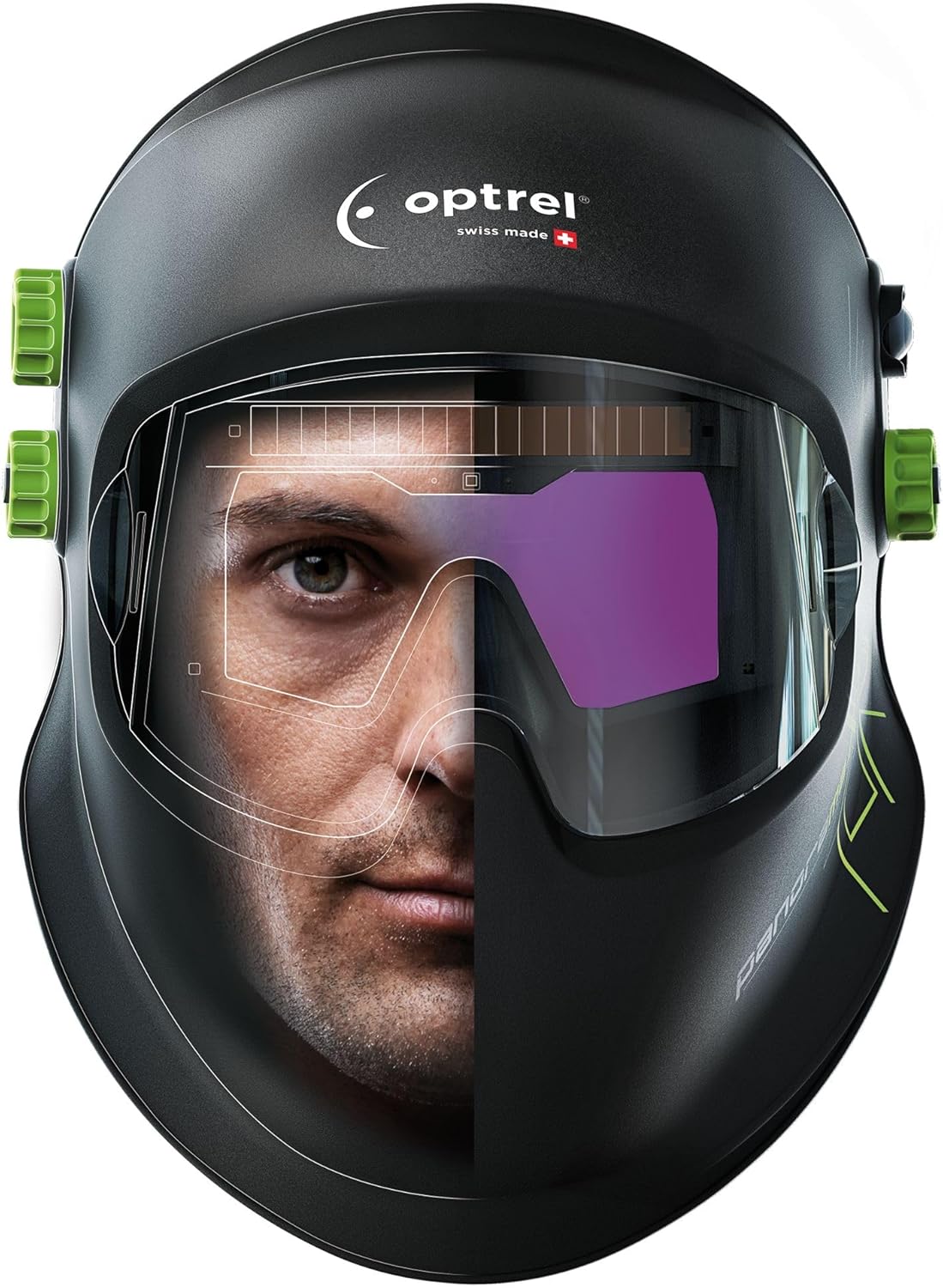 Panoramaxx 2.5 Auto Darkening Welding Helmet Black #1010.000