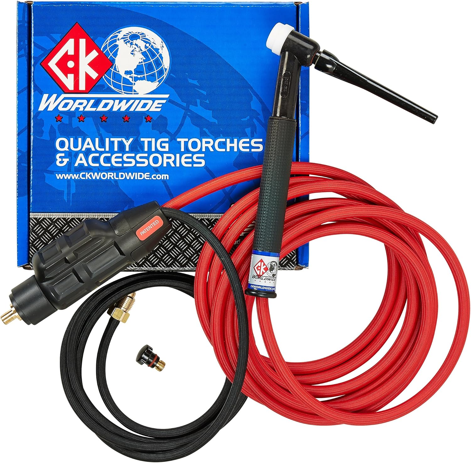 TIG225X 225 Amp IGBT AC DC Tig/Stick Welder with Pulse CK17 Flex Torch and Cable