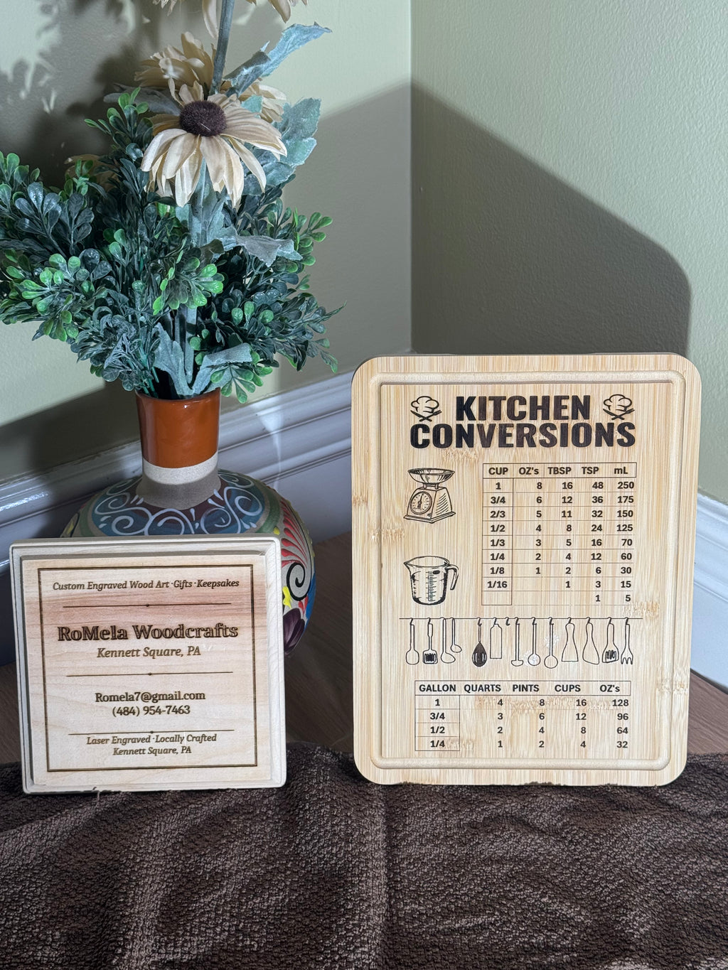 Kitchen Conversion Board